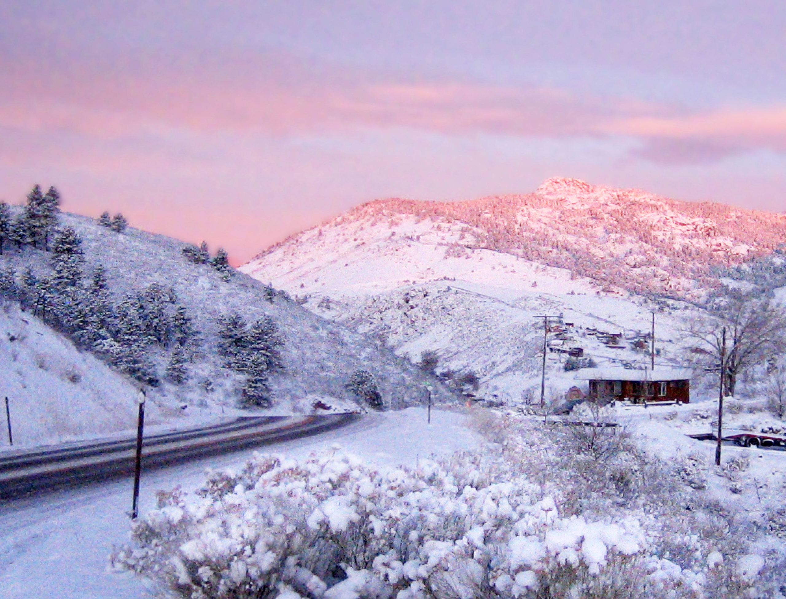 winter snow scenery