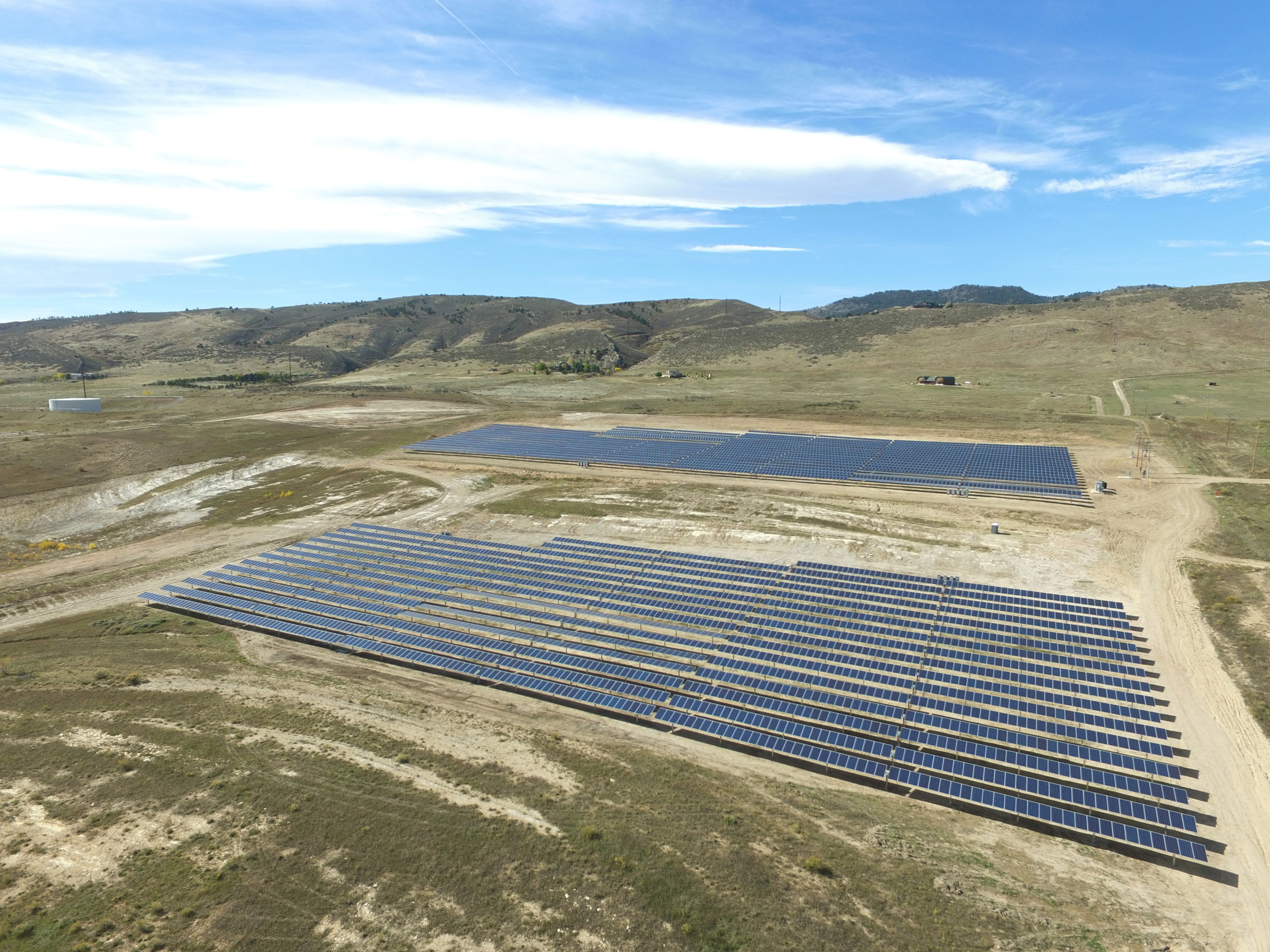 Coyote Ridge community solar farm