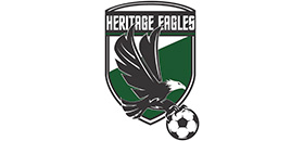 heritage eagles soccer logo