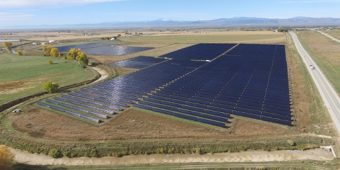 Aerial View of Skylark Solar Facility