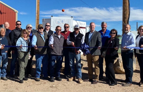 PVREA Team & Community Partners Cut Ribbon At Microgrid Project In Red Feather Lakes