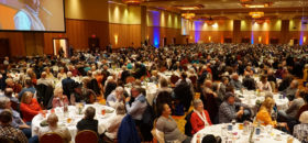 large group sitting