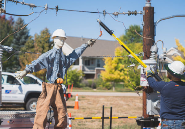 high voltage electrical safety demonstration