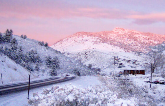 winter snow scenery